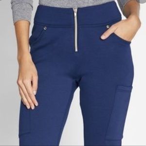 ✨ JAANUU PONTE PANTS WITH GOLD FRONT ZIPPER ✨